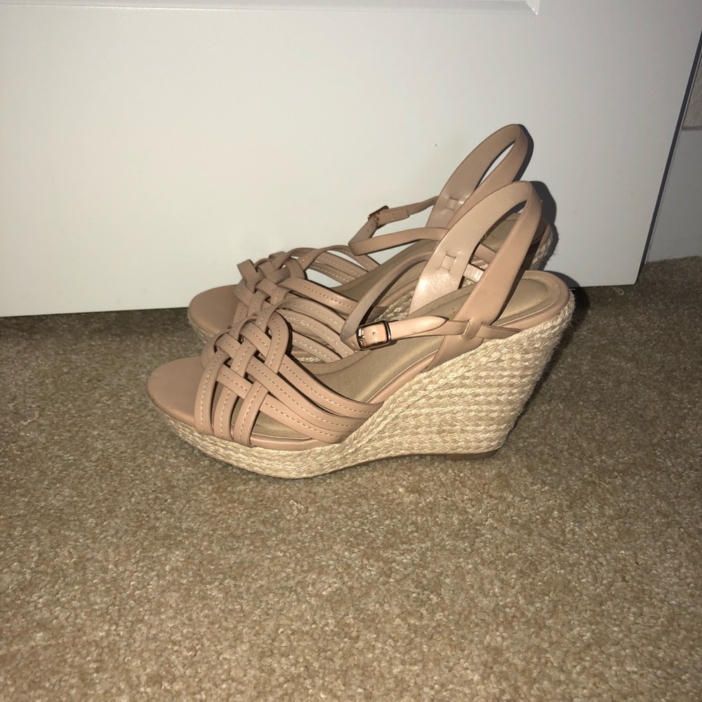 Cute tan heels